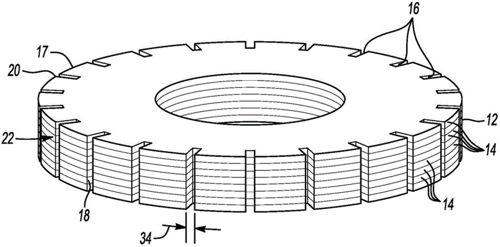 Induction rotor assembly and method of manufacturing same