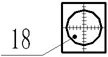 Laser far field divergence angle measurement method and device in satellite laser ranging