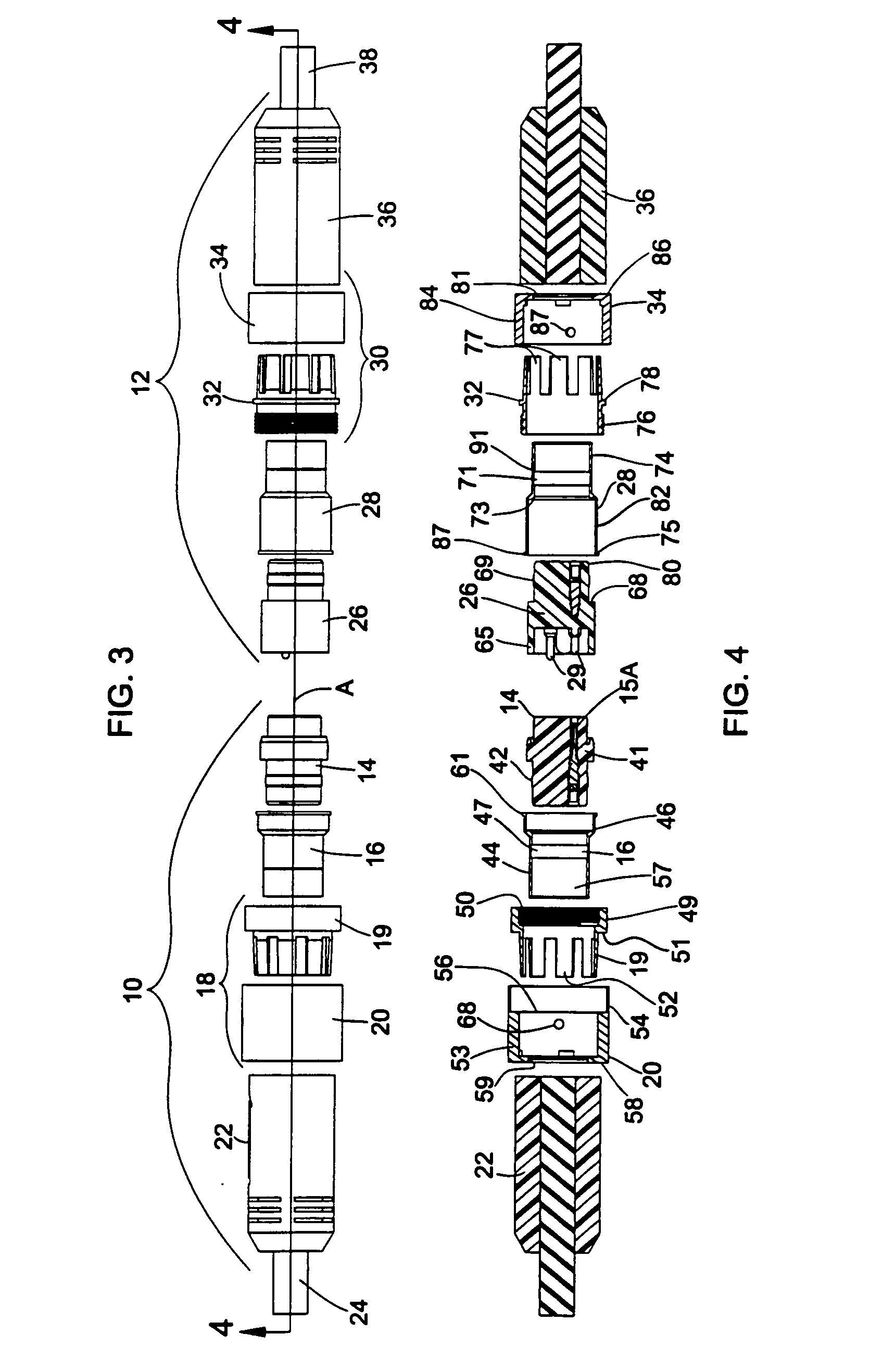 Coaxial electrical connector for hazardous locations