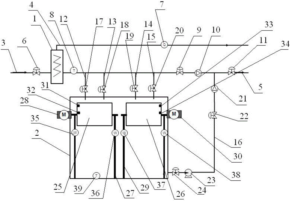 Novel tipping bucket type crude oil metering system