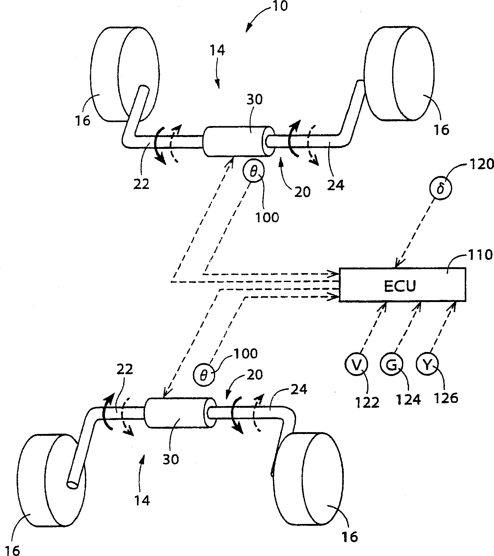 Suspension system for vehicle