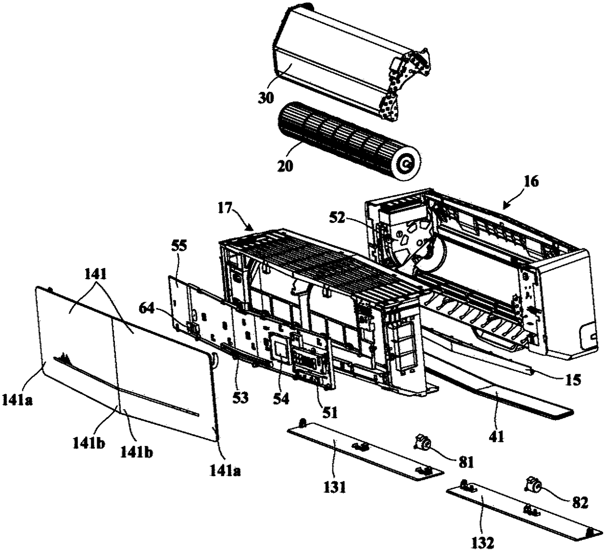 Wall-mounted air conditioner indoor unit