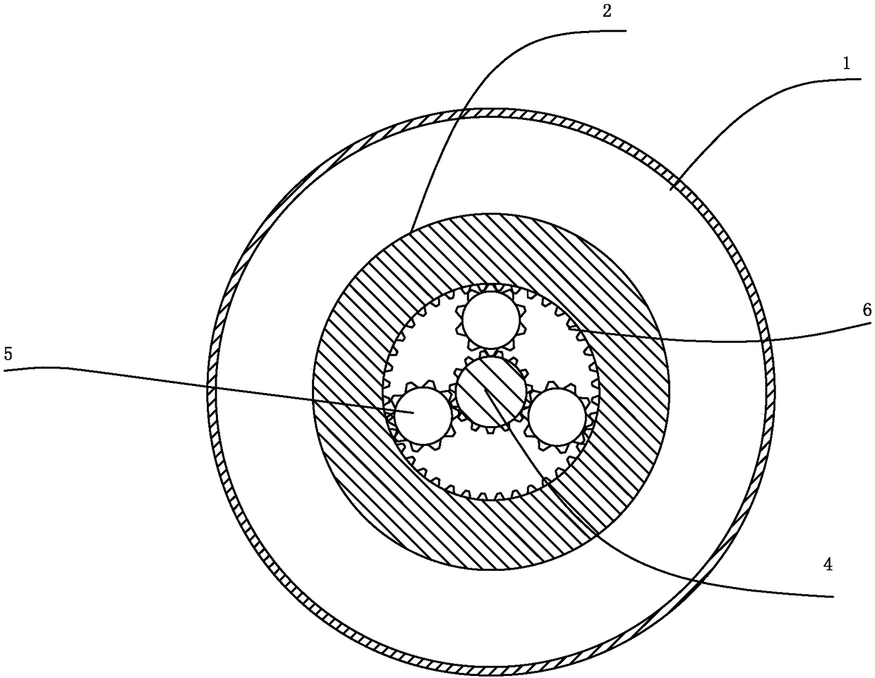 Environment-friendly coating stirring device with magnetic effect