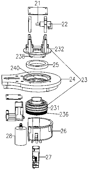 Laser-positioning automatic robot