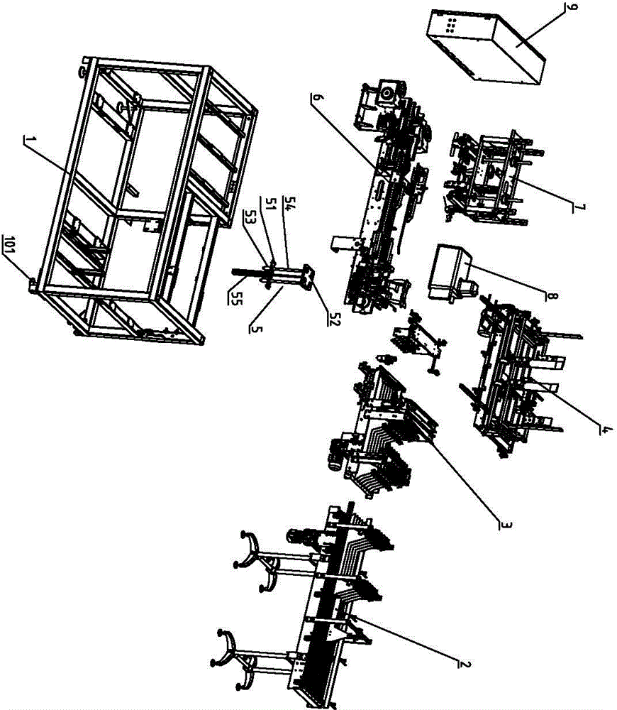 Sunken carton packaging machine