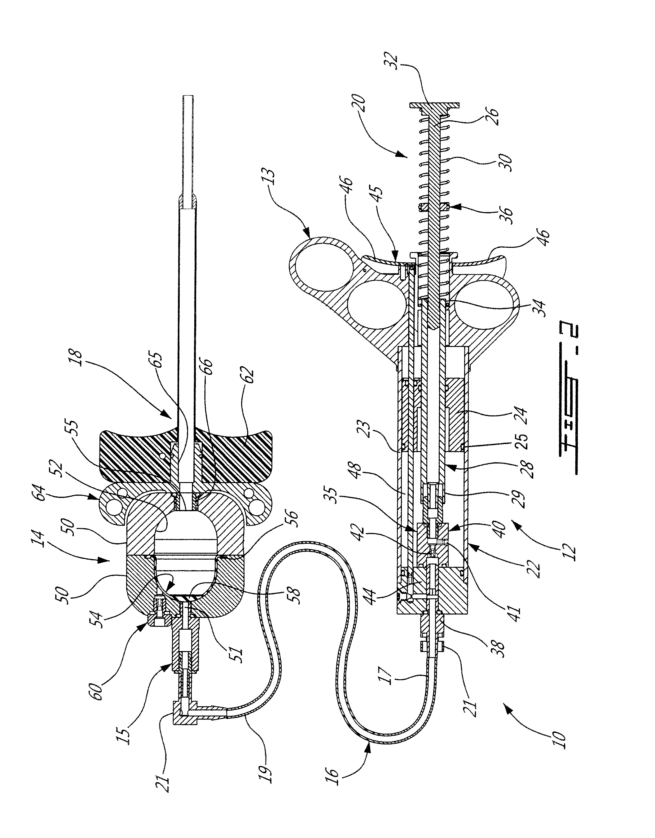 Bone cement injection device