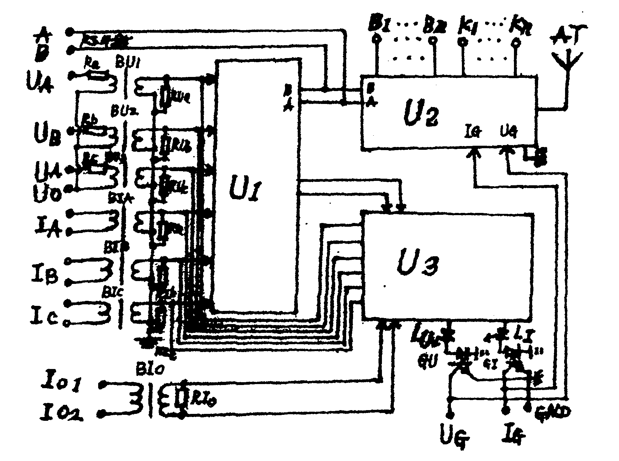 Wireless long-distance digital alarm meter reading terminal and system for monitoring metering fault by null-balance method