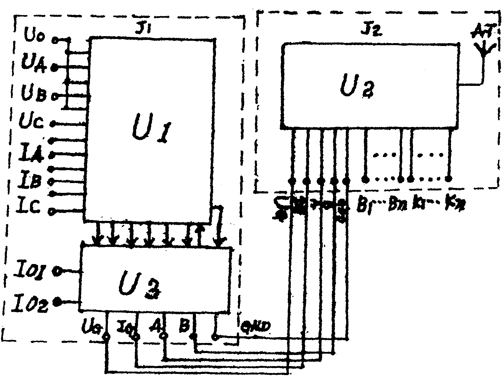 Wireless long-distance digital alarm meter reading terminal and system for monitoring metering fault by null-balance method