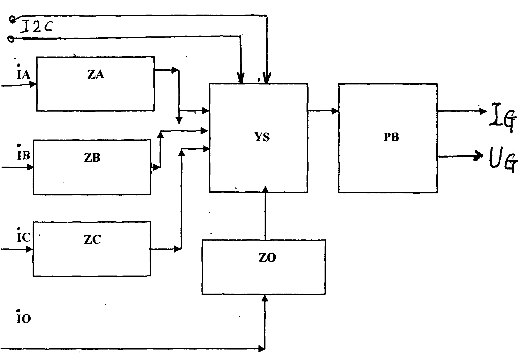 Wireless long-distance digital alarm meter reading terminal and system for monitoring metering fault by null-balance method