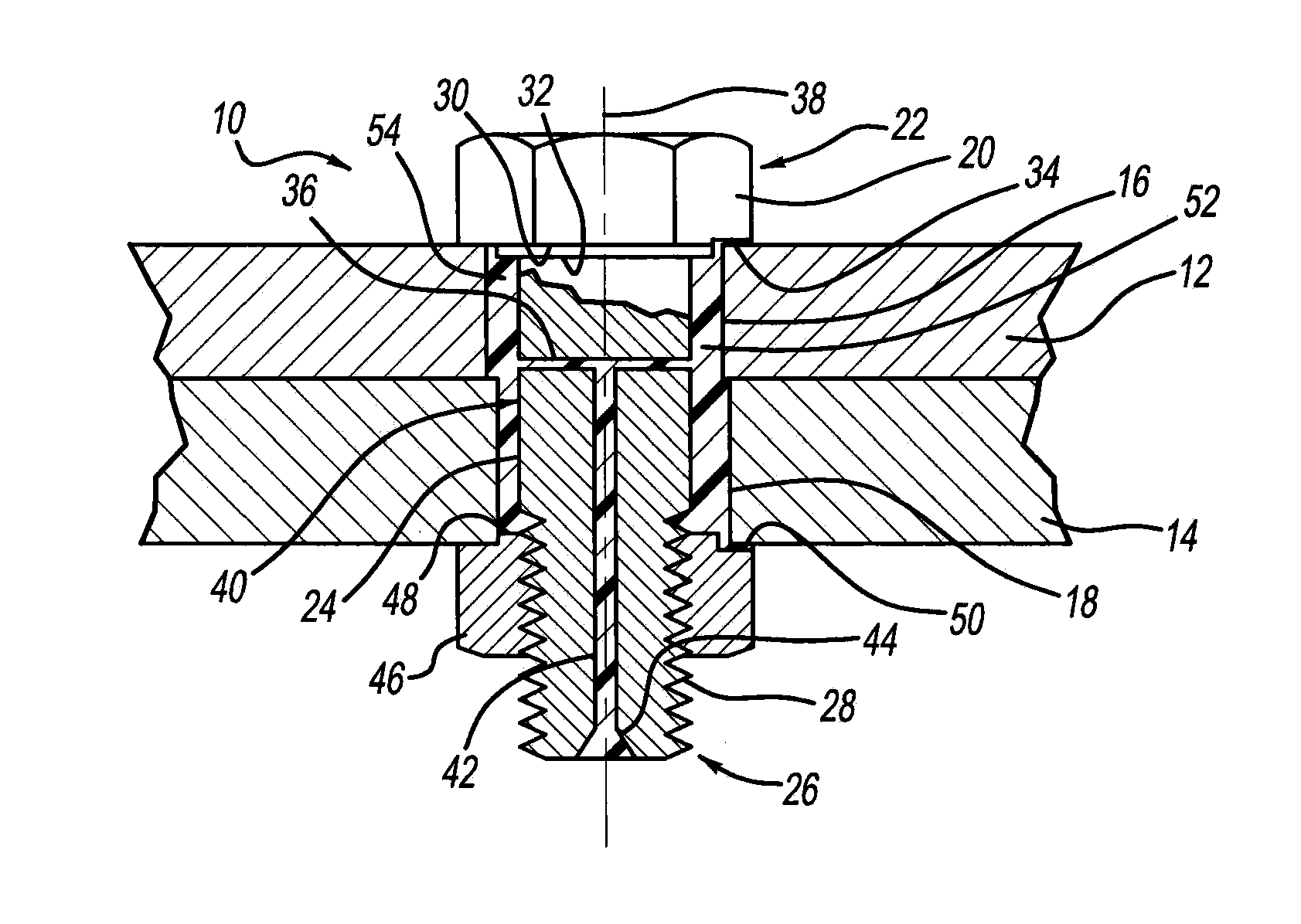 Hybrid fastener