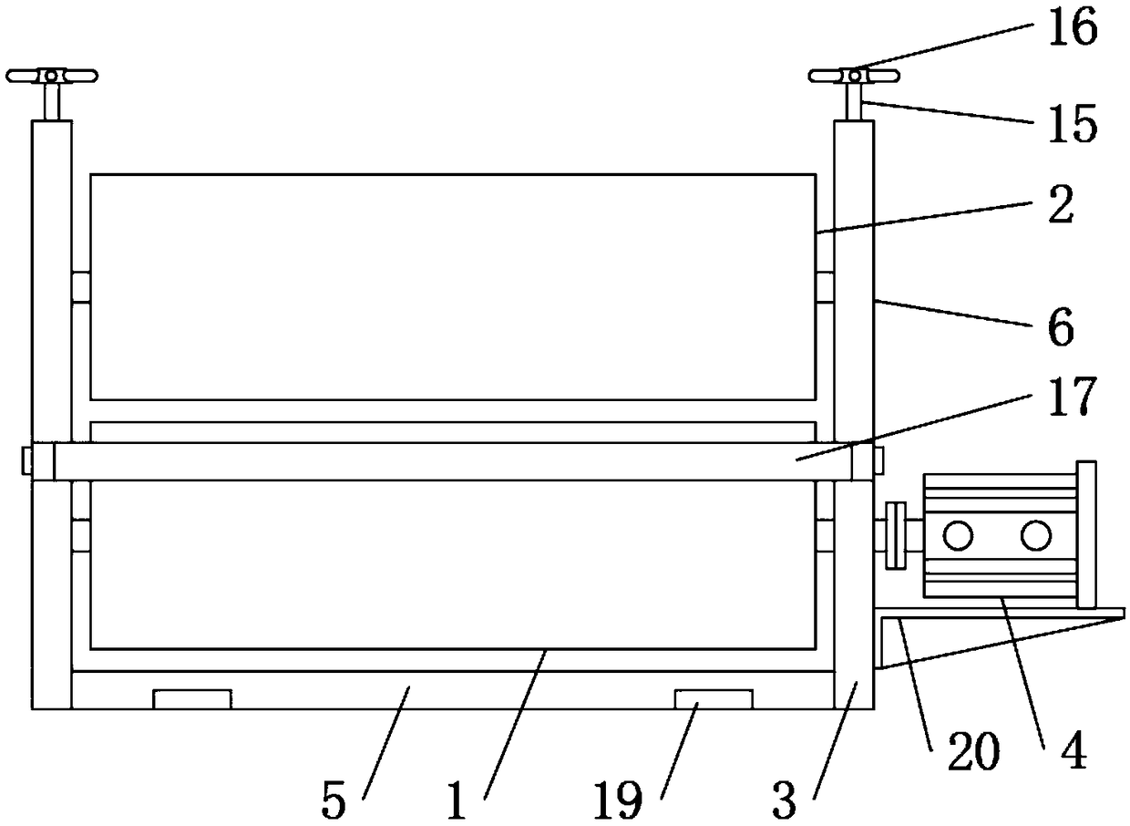 Dry film pressing equipment for single-sided circuit board, and using steps thereof