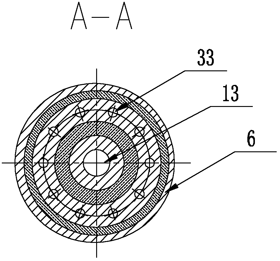 Combined type tuyere small sleeve