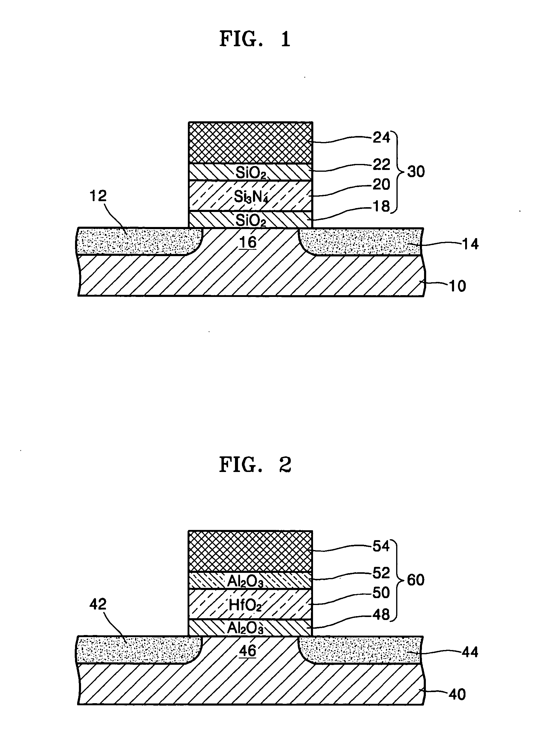 SONOS type memory device