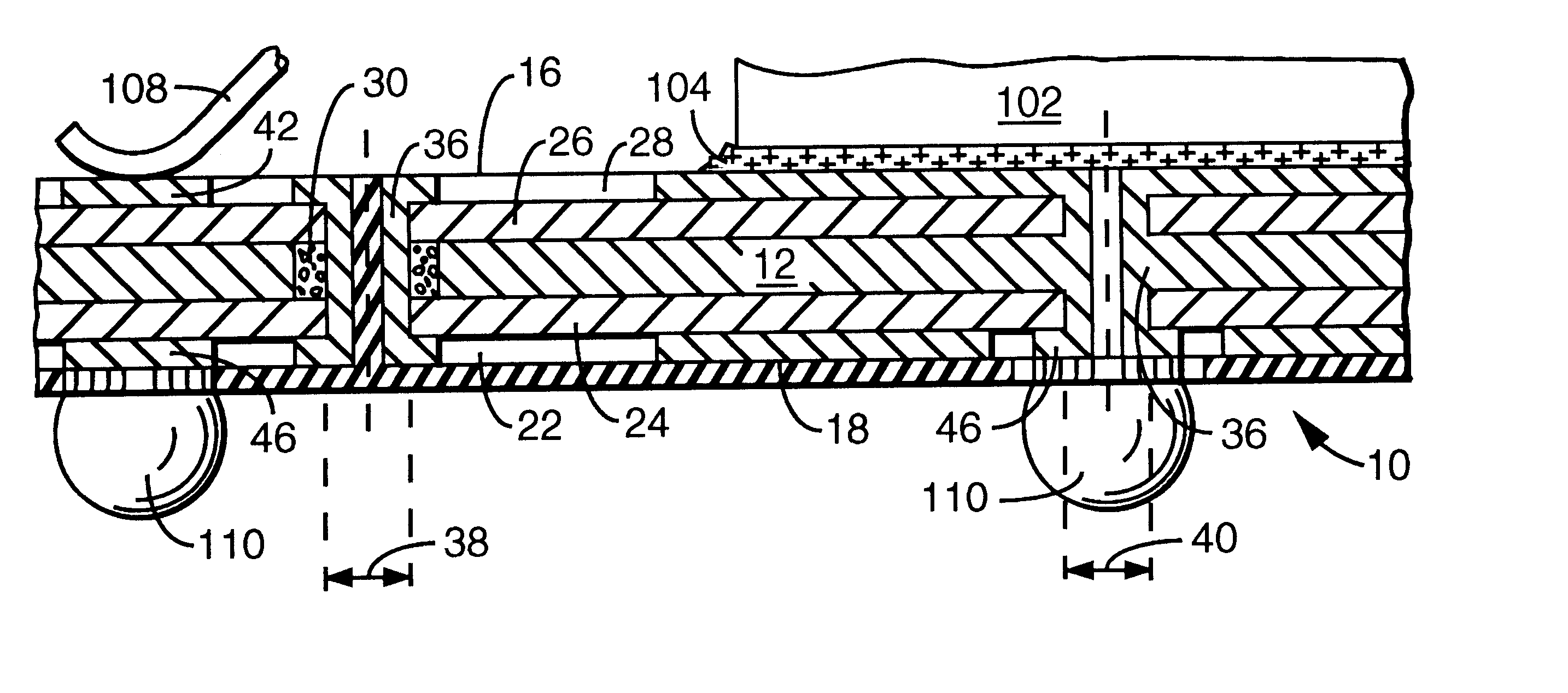 Printed circuit board with heat spreader and method of making