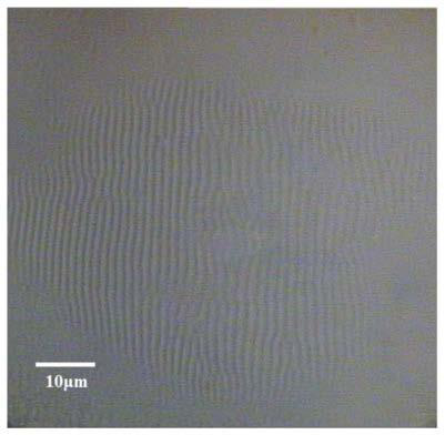 Method of multi-pulse picosecond laser-induced semiconductor material periodic surface structure