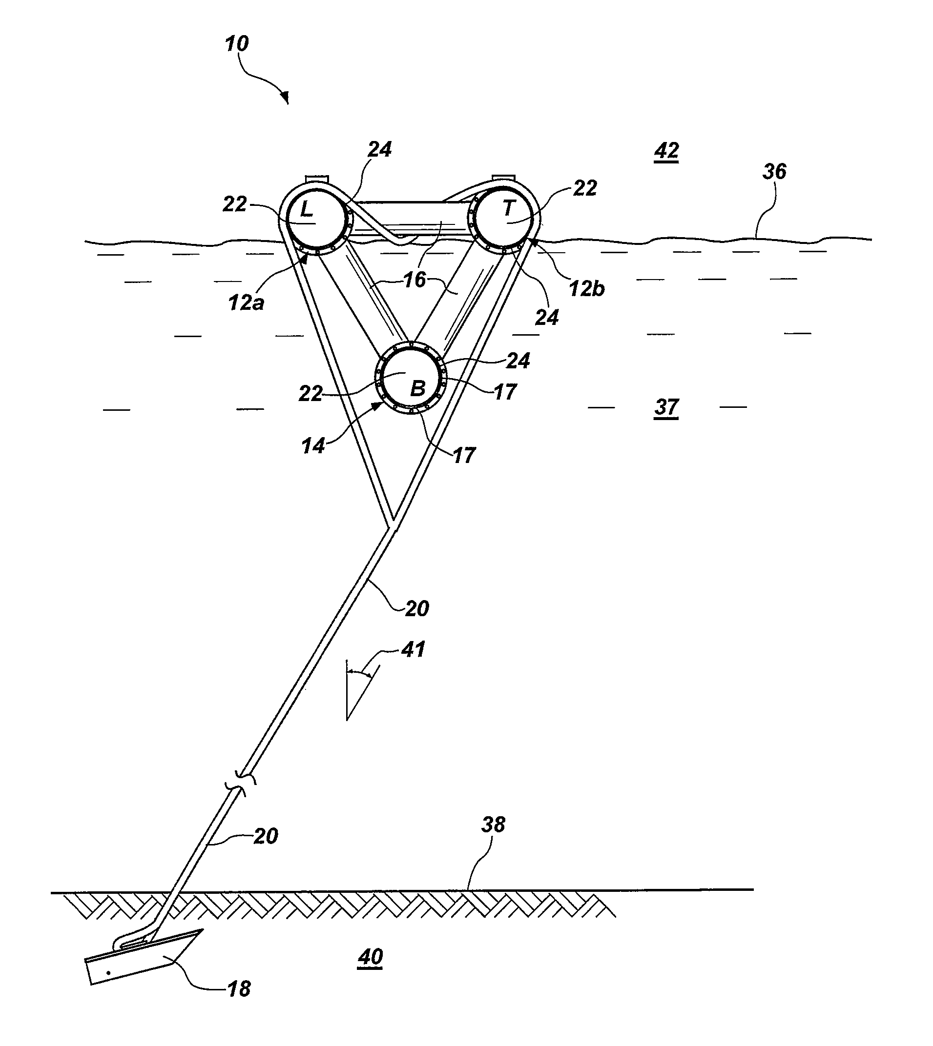 Wave attenuation system and method