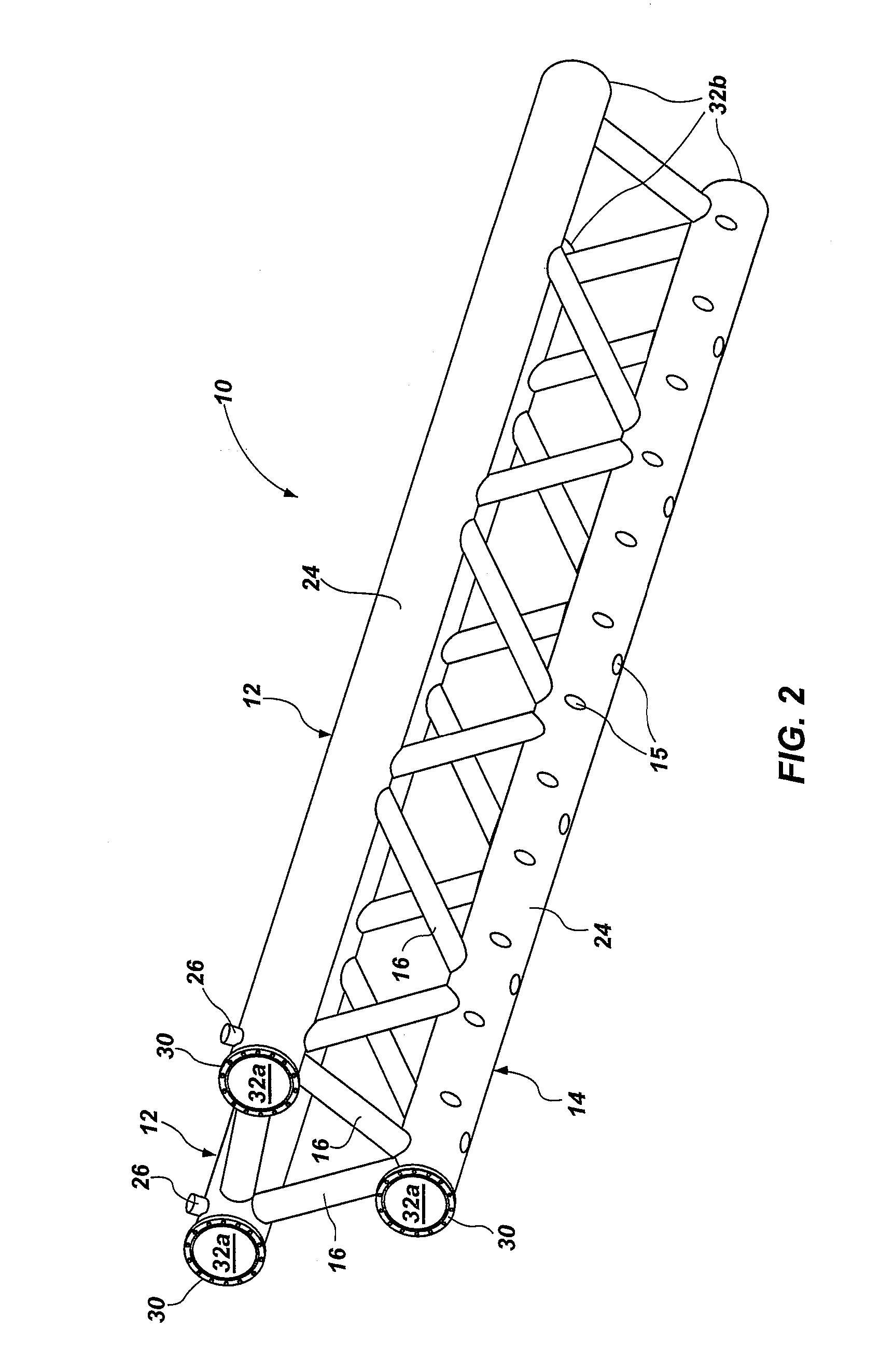 Wave attenuation system and method