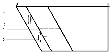 Plate wing machine with upper and lower wings