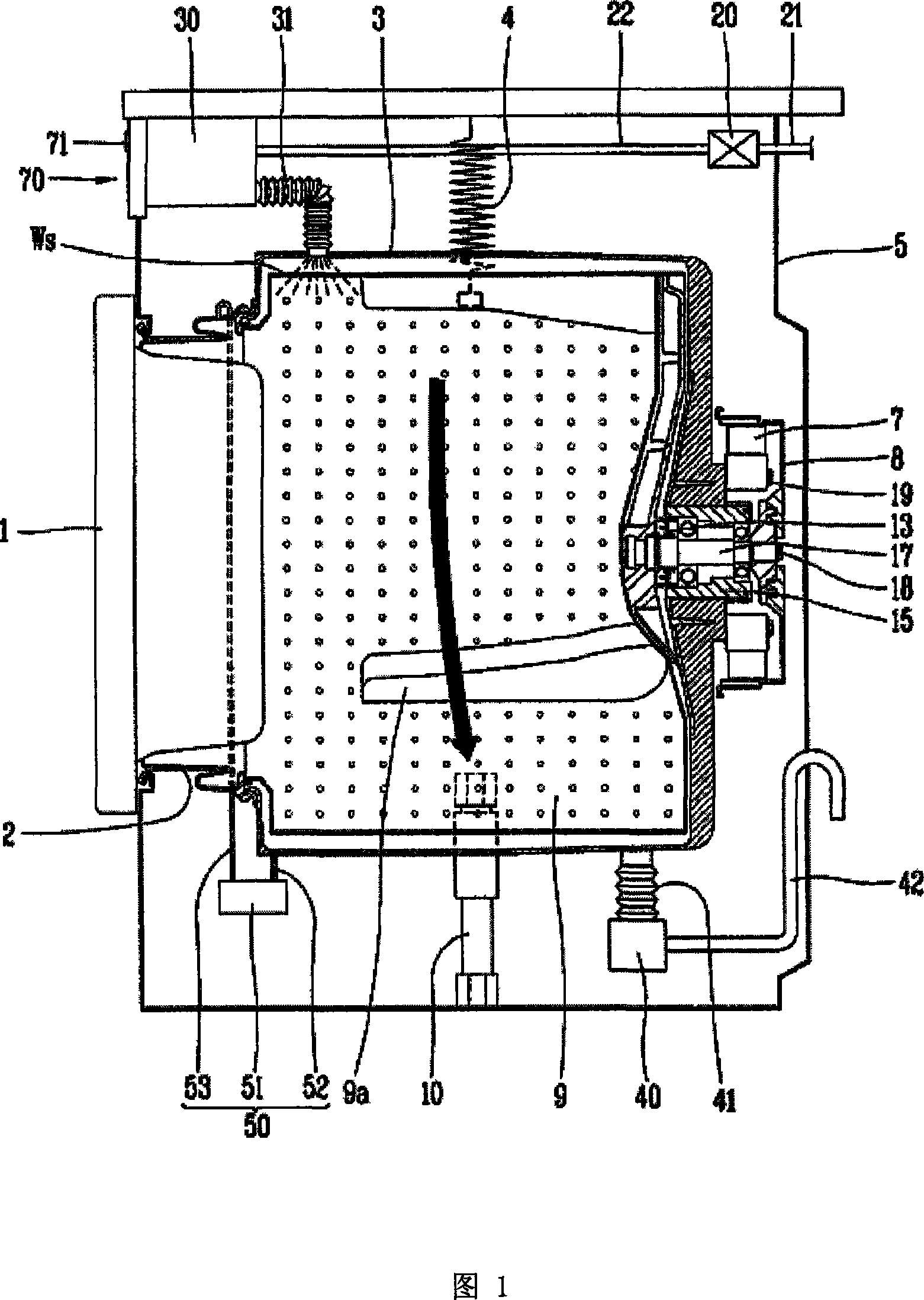 Foreign odor eliminating method for drum washing machine