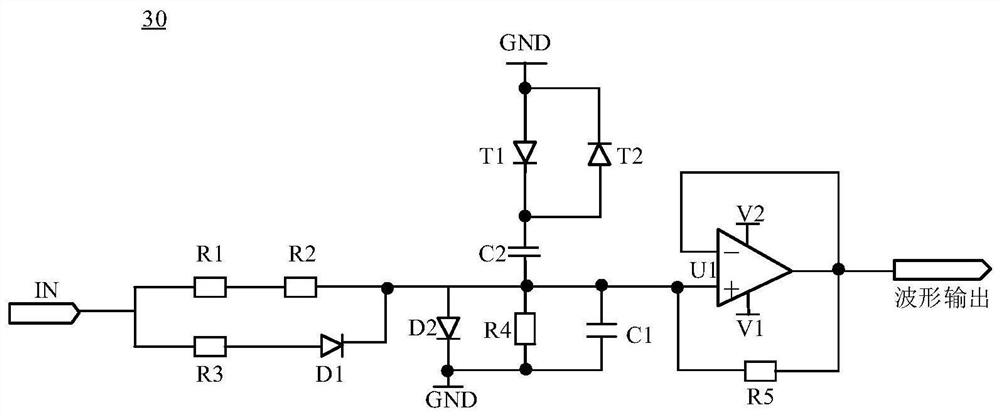 A gas shielded welding control circuit and a gas shielded welding machine