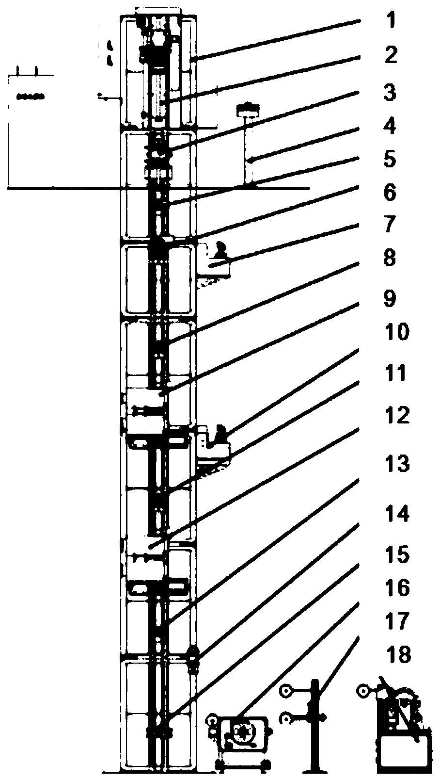 High-temperature resistant optical fiber production equipment and preparation method thereof