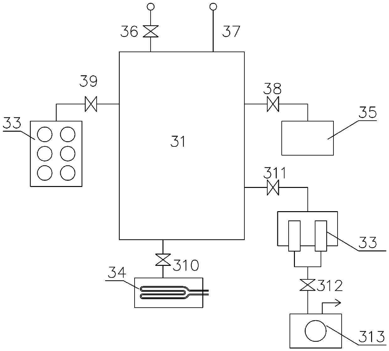 Low-carbon, oil-free high-speed vacuum pumping unit