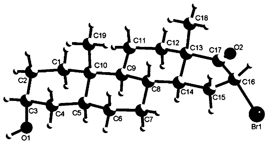 A kind of preparation method of 3α-hydroxyl-5α, 14β-androst-15-en-17-one