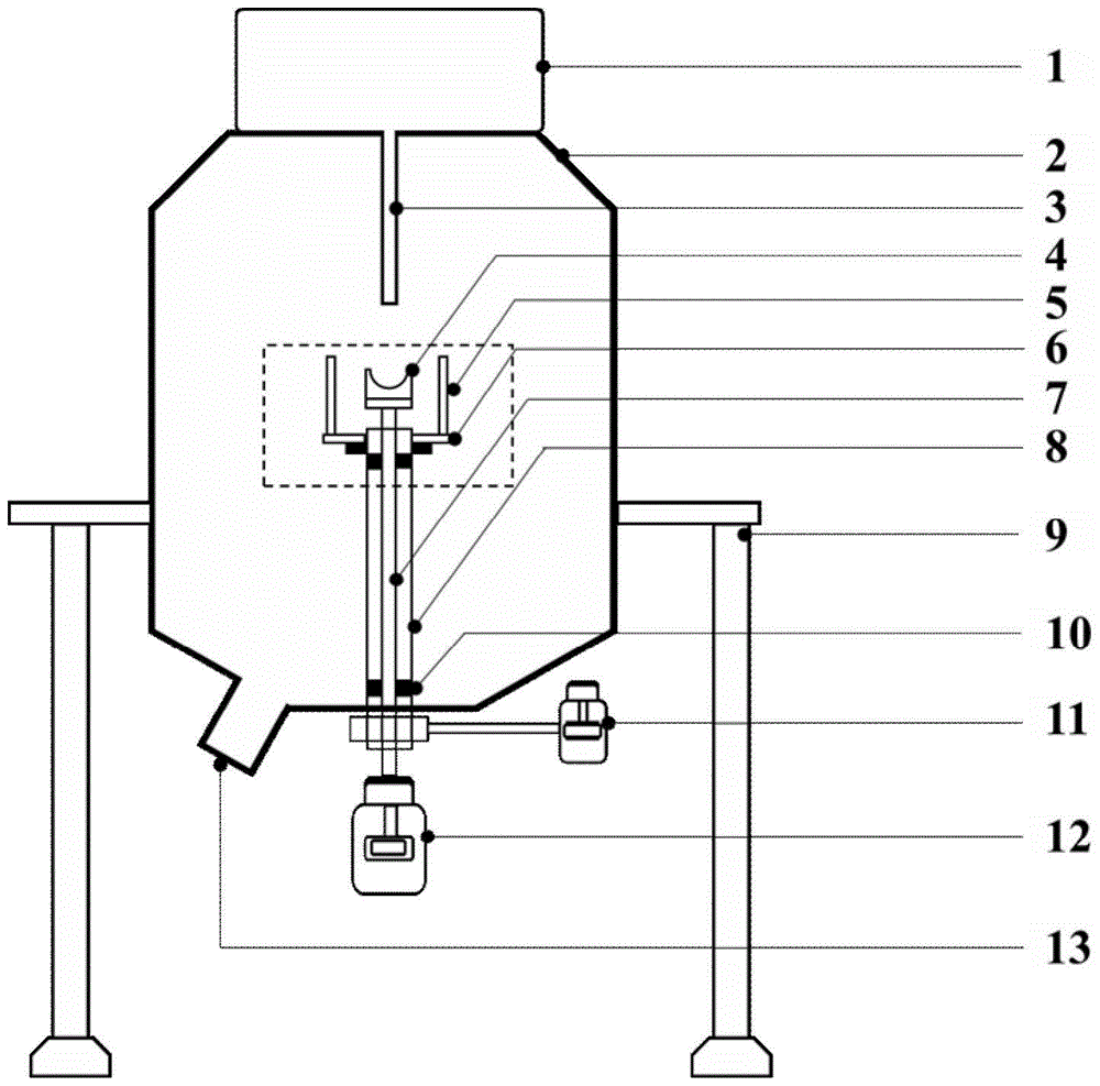 Combined mechanical crushing centrifugal granulation device