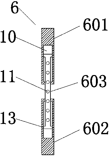 Conveniently fixed irrigating device for modern agriculture