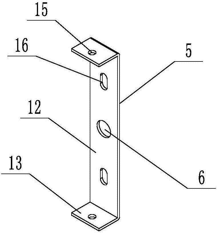 Through LED lamp with built-in light source