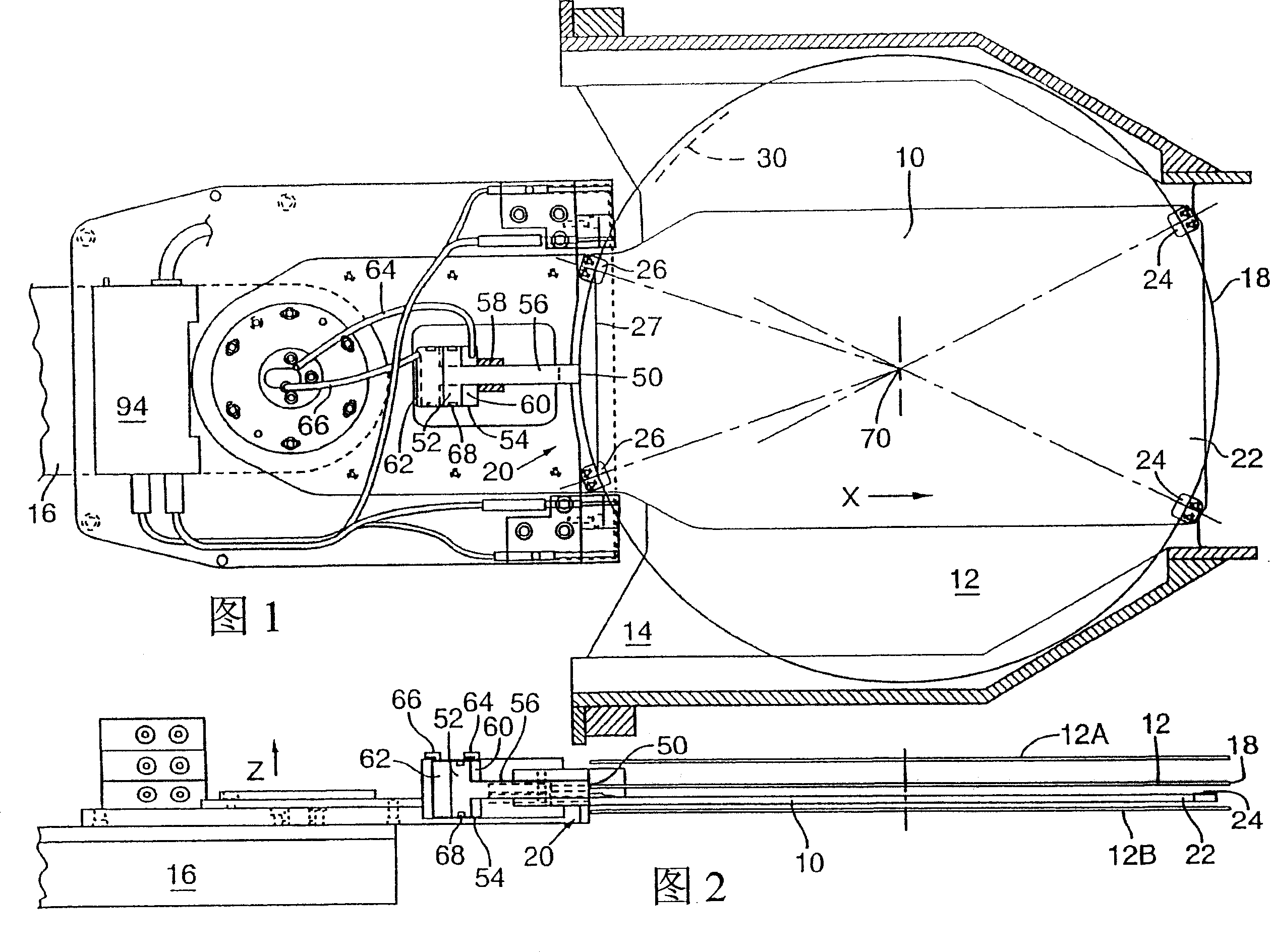 Robot arm with specimen edge gripping end effector