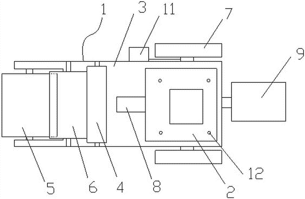 Single-color spraying and printing dual-purpose machine for terrace printing and work method thereof