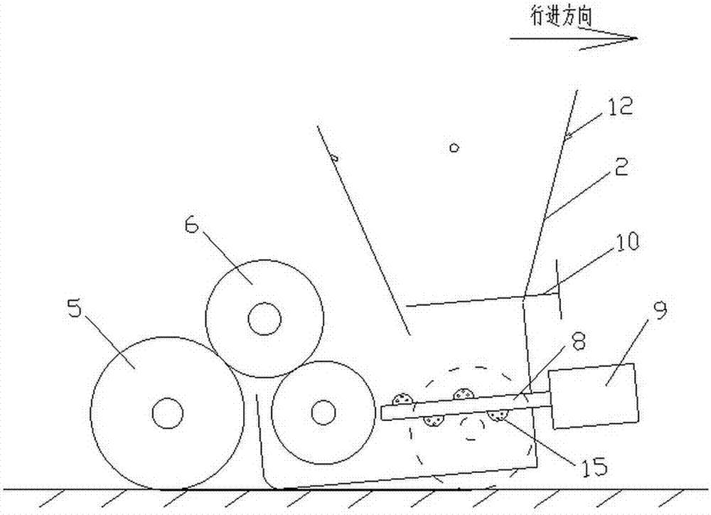 Single-color spraying and printing dual-purpose machine for terrace printing and work method thereof