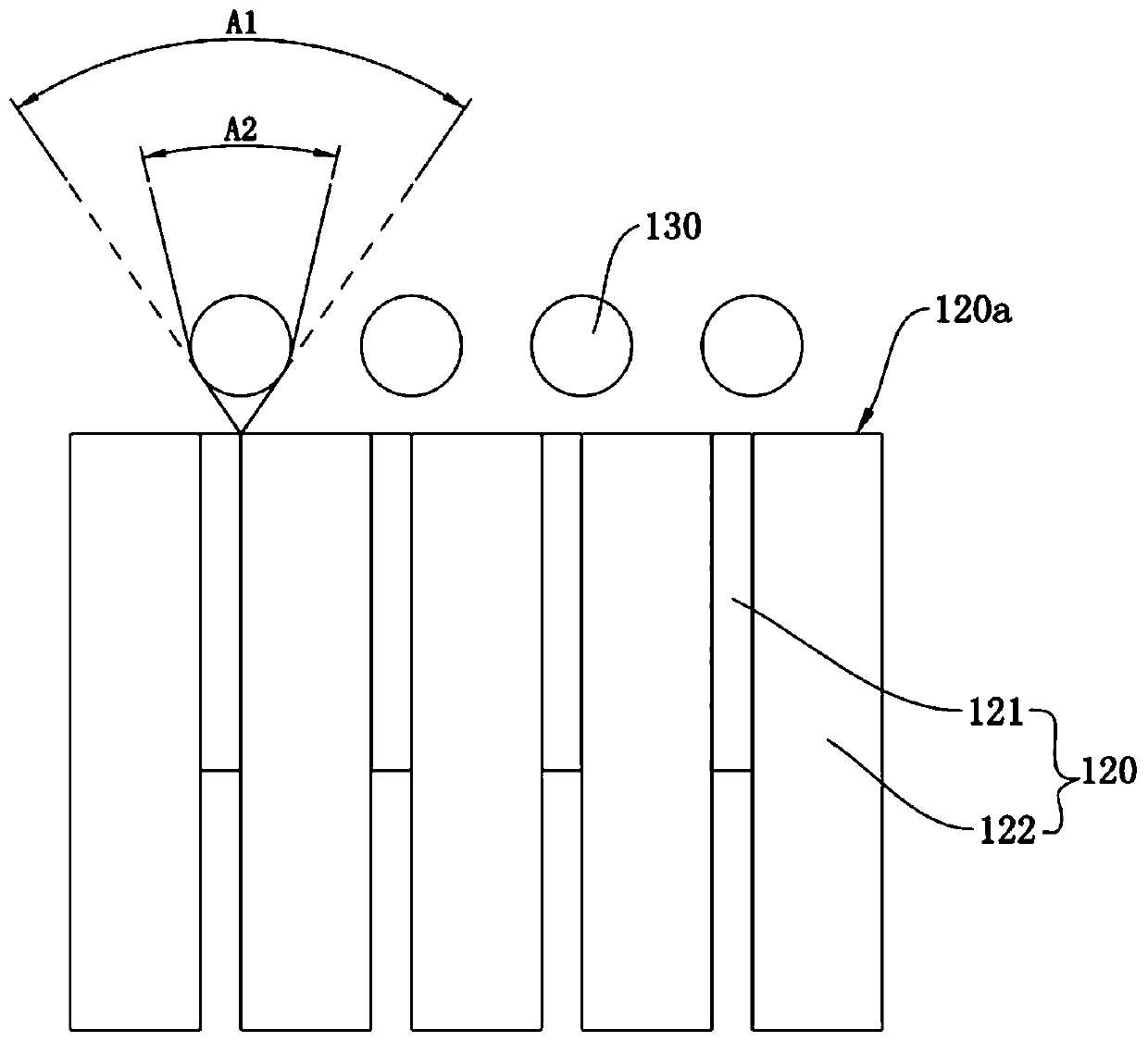 Laser device and method for stabilizing emitted laser