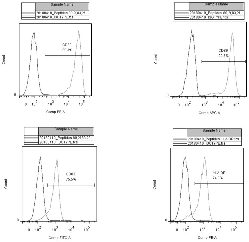 dc-cik co-cultured cells and its preparation method, sensitizing antigen and application