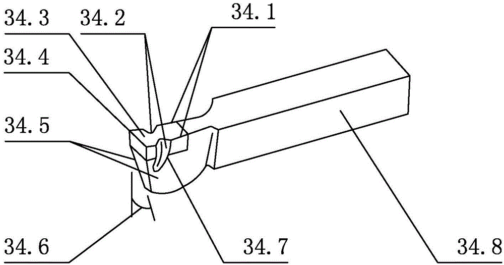 Cutting and chamfering control device and pipe cutting machine