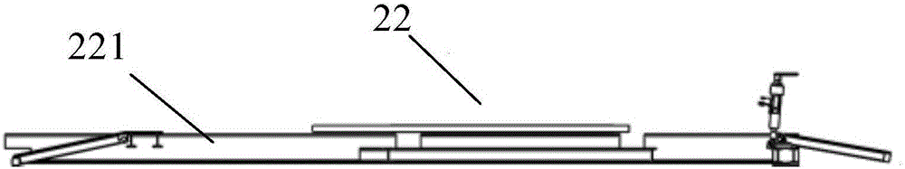 Small-size automatic power exchanging station