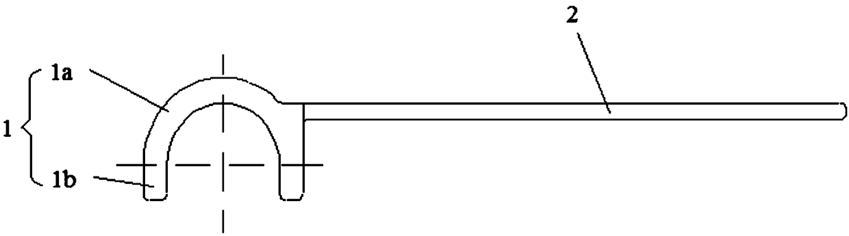 Untwisting wrench used for assembling guide pipe with three-way joint, and assembly method