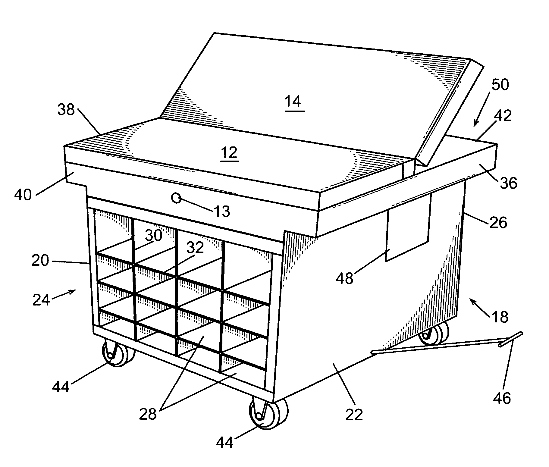Audio/video programming and charging system and method