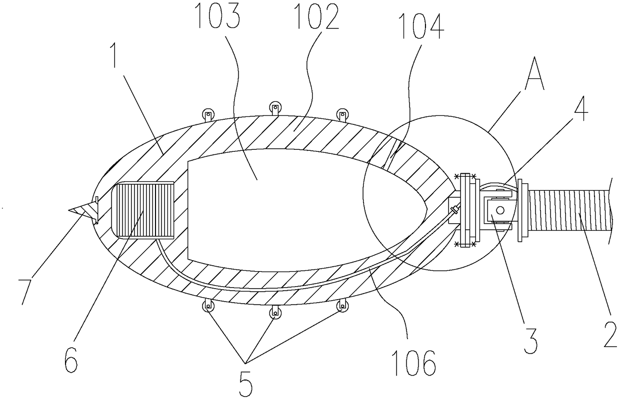 Electric heating pipeline dredging device