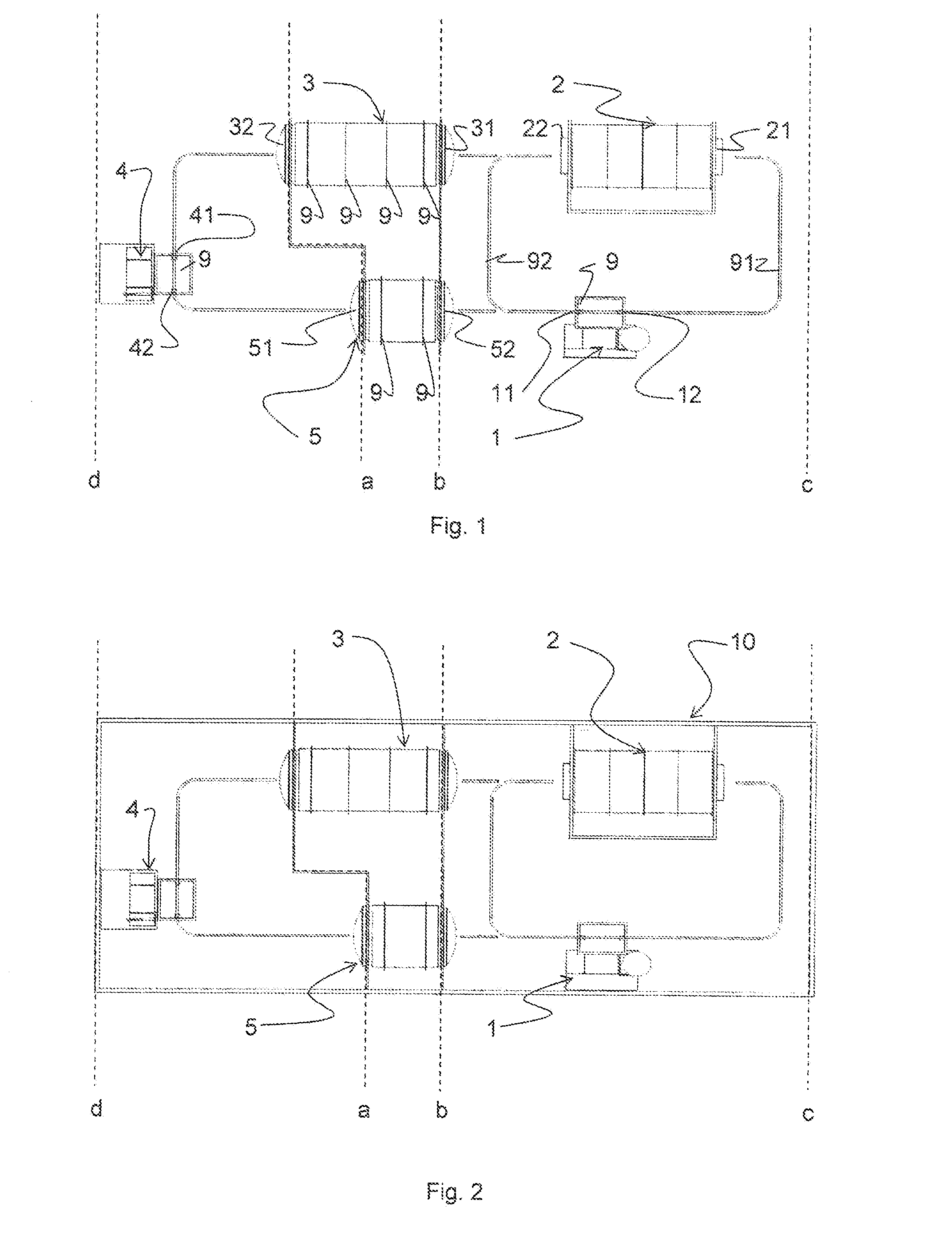 Method of Providing Inline Sterile Freeze Drying of a Product in Trays Accommodated in a Trolley, System for Carrying Out the Method, and Use of the Method