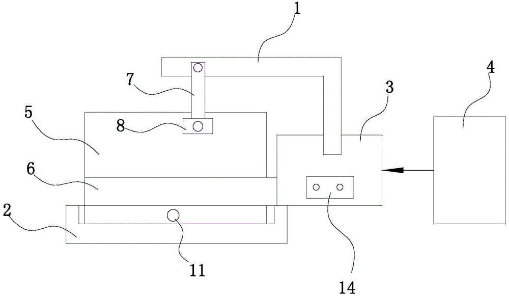 Capacitor thickness detection and crack feedback plate bending machine based on PLC