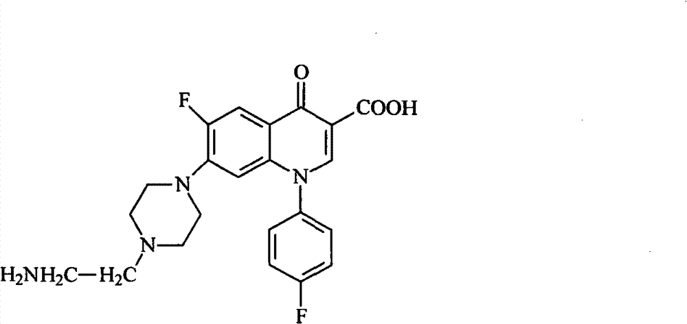 Universal hapten of fluoroquinolone medicines, artificial antigen, broad-spectrum monoclonal antibody, preparation method and application