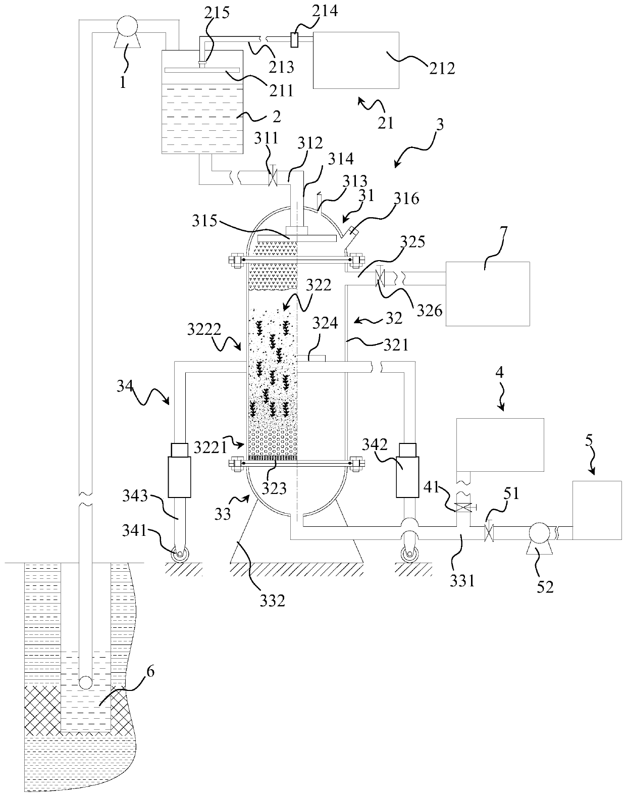 Microbe-based iron and manganese removal device and microbial filtration method