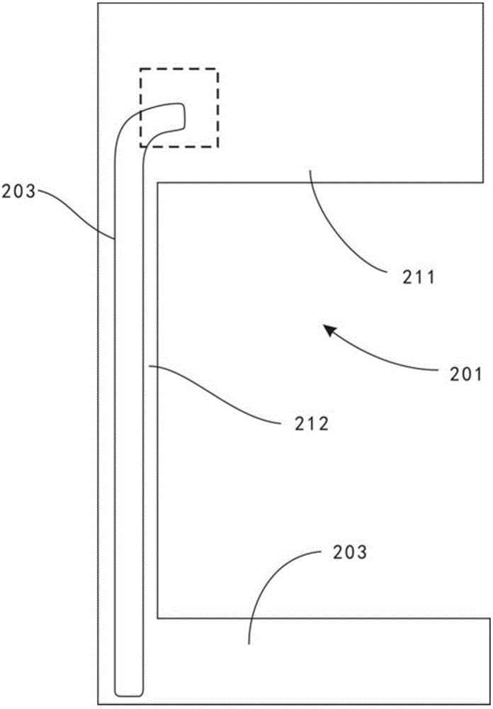 Base-band chip heat-dispersion structure and mobile terminal