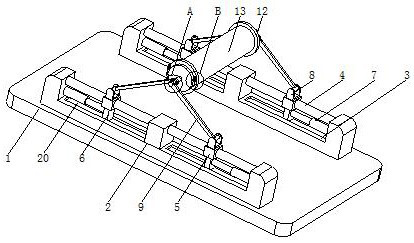 Scraper mechanism for waste asphalt recycling process and using method thereof