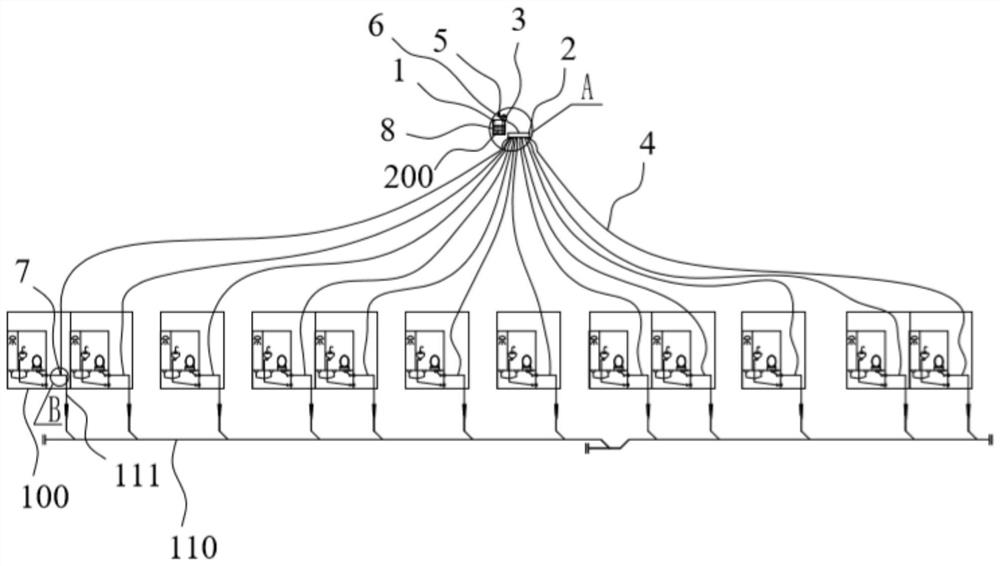 Vacuum toilet dosing system