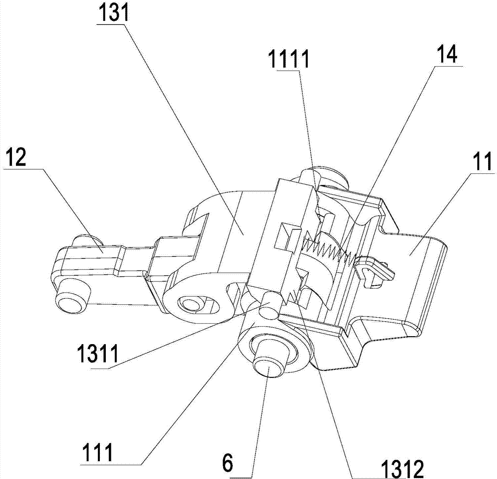 Free-control lifting rod assembly of drain valve