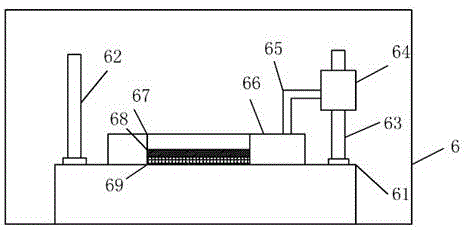 AC low-voltage draw-out switch cabinet equipped with top arc extinguishing gas device