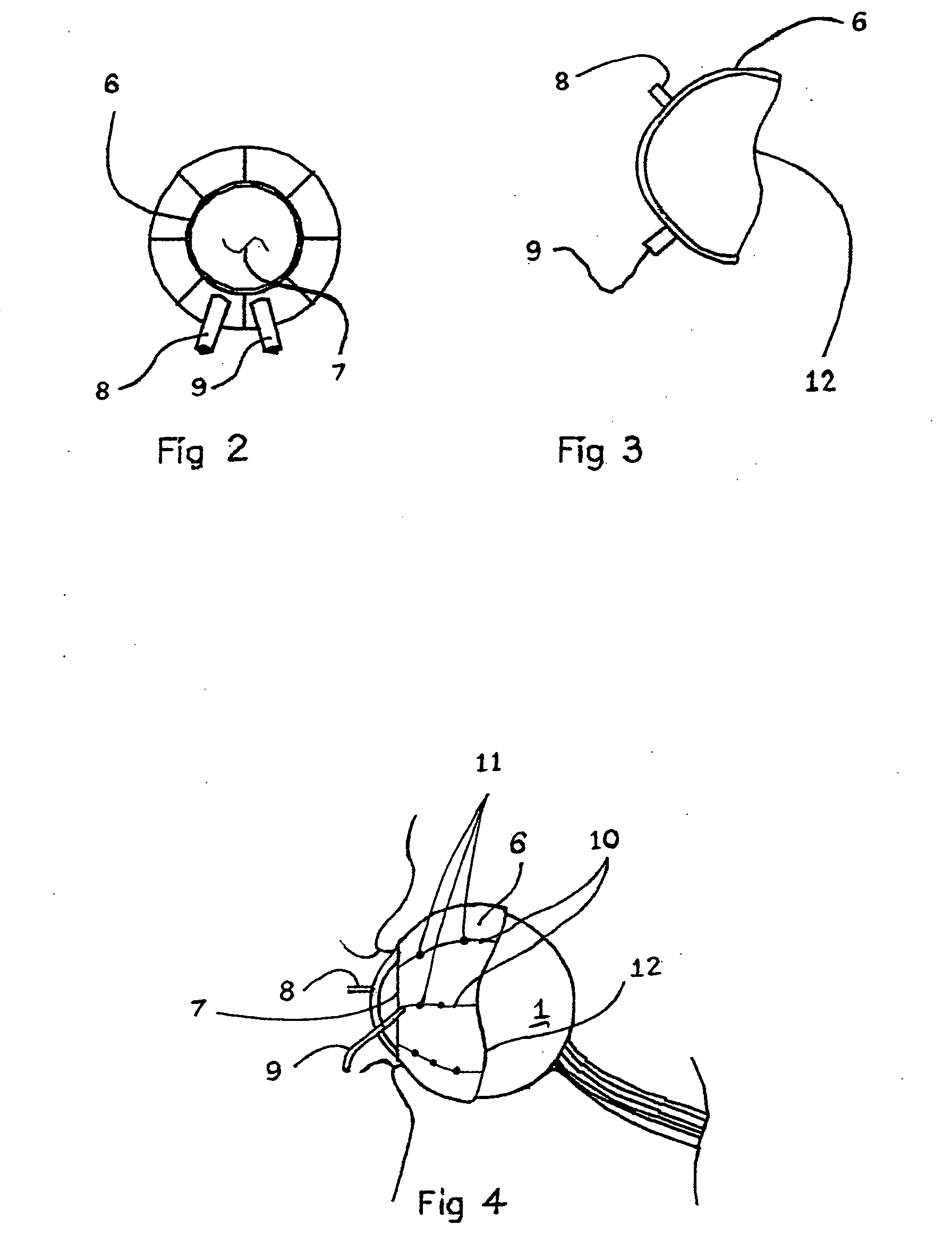 Medical device and method for temperature control and treatment of the eye and surrounding tissues